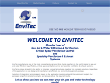 Tablet Screenshot of envitec-me.com